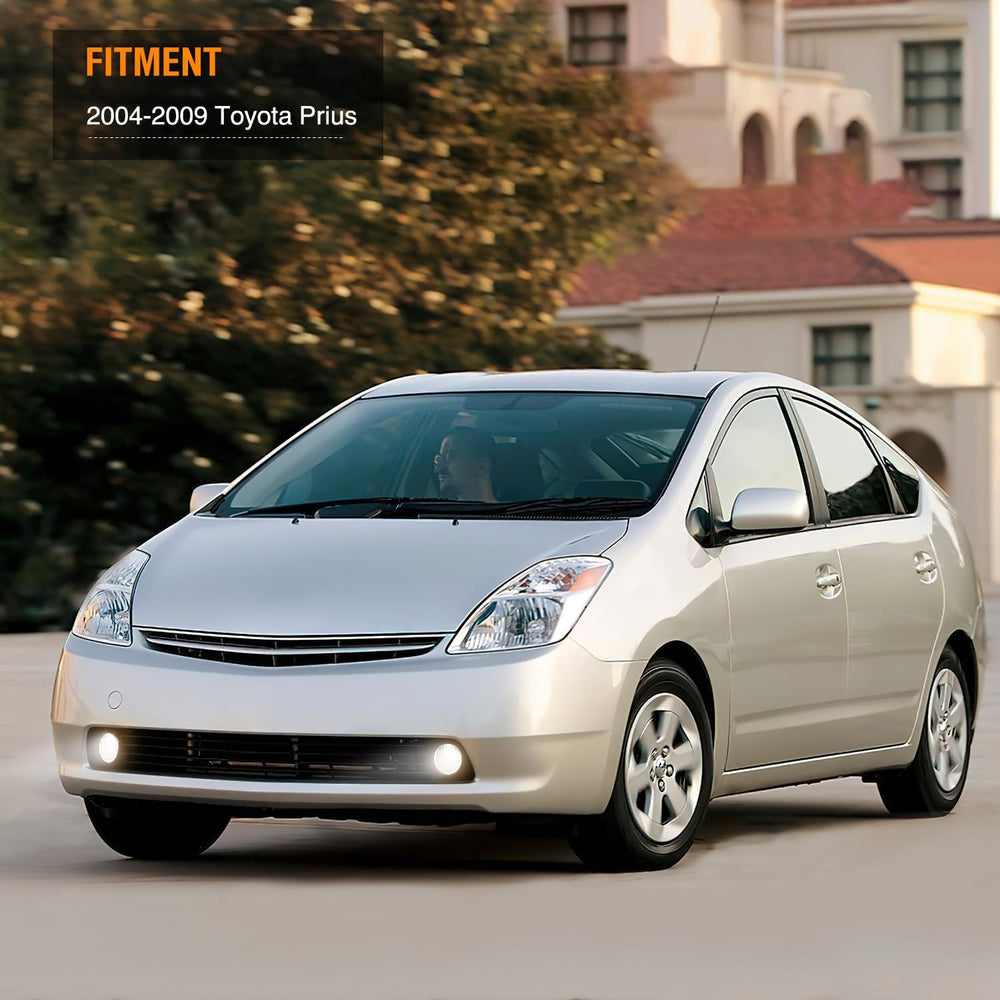 2004-2009 Toyota Prius Fog Lights Assembly Clear Lens Nilight