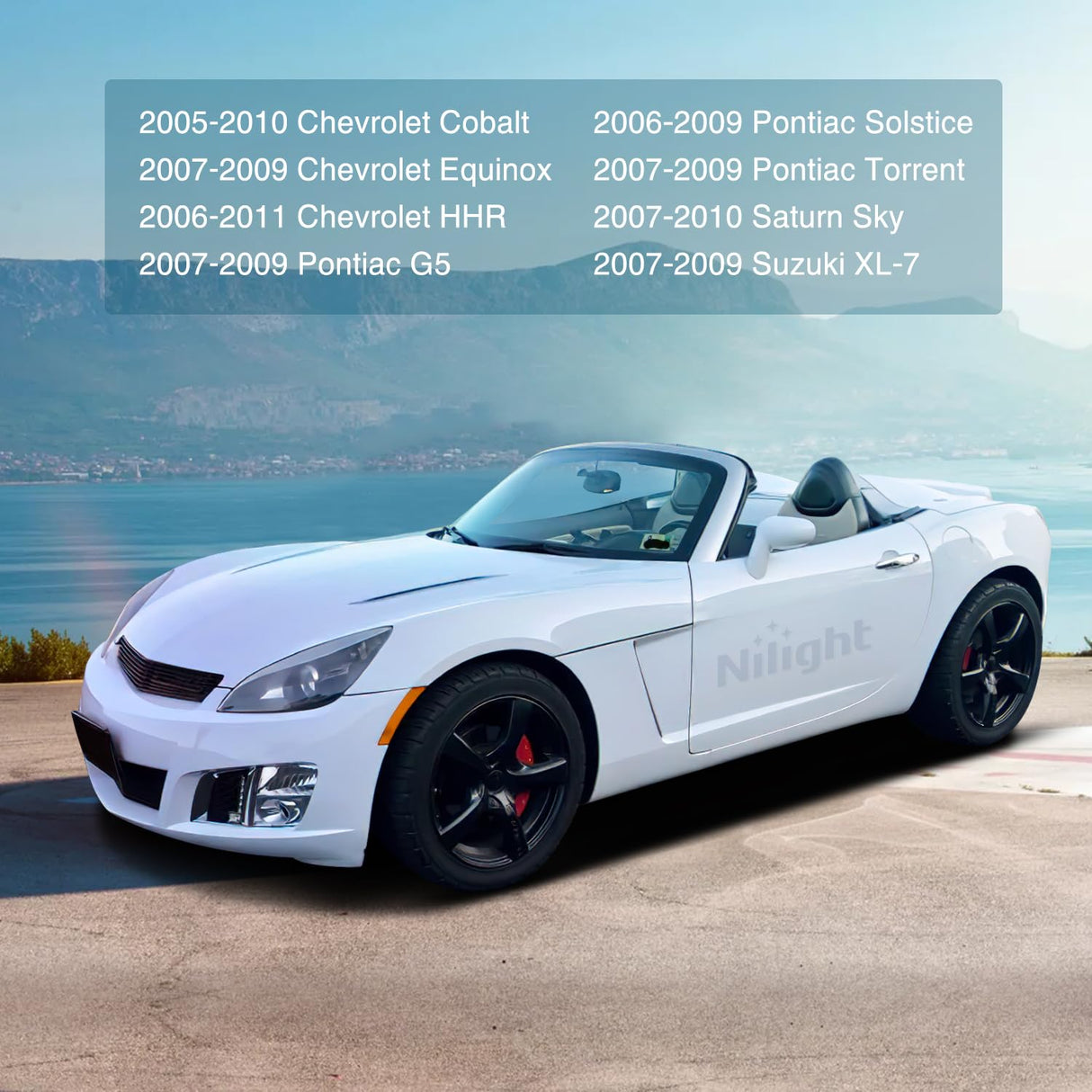 2005-2011 Chevrolet Cobalt Equinox HHR, Pontiac G5 Solstice Torrent, Saturn Sky, Suzuki XL-7 Turn Signal Switch Nilight