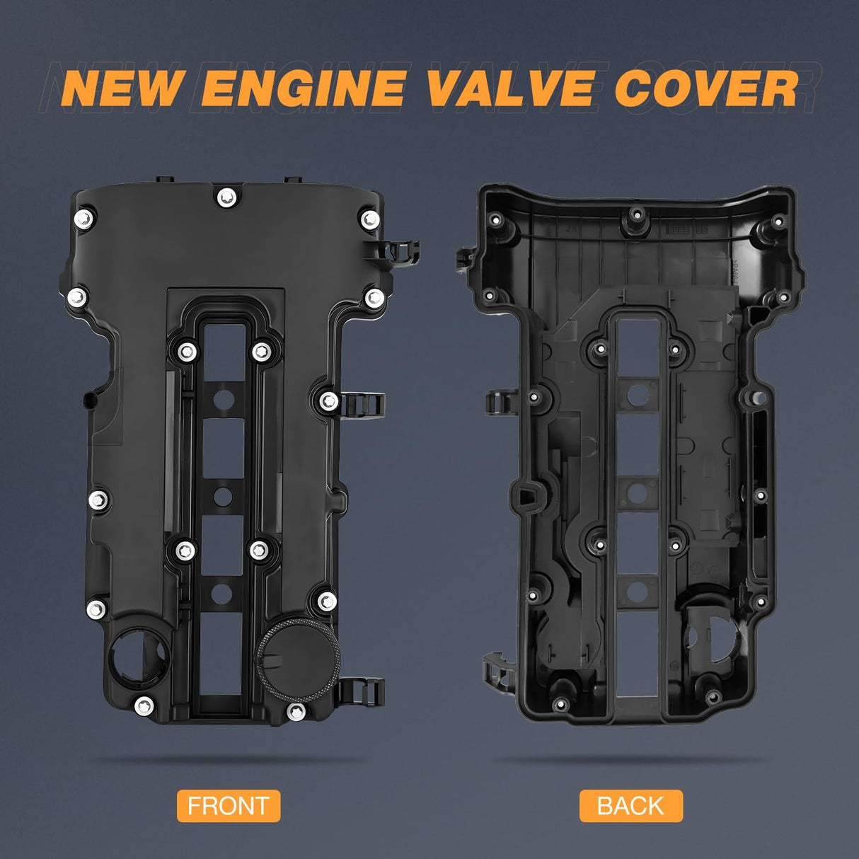 Engine Valve Cover for Cadillac ELR 2014 2015 2016, Buick Encore & chevy Trax 2013-2016 2017 2018 2019, for Chevy Cruze 2011-2019, Cruze Limited 2016, Sonic 2012-2019 (Bolts Included)