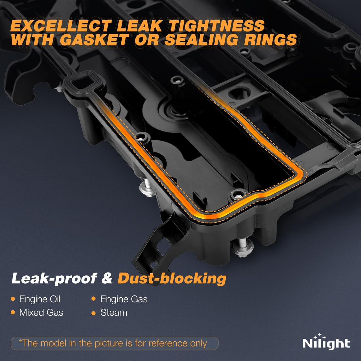 Engine Valve Cover for Cadillac ELR 2014 2015 2016, Buick Encore & chevy Trax 2013-2016 2017 2018 2019, for Chevy Cruze 2011-2019, Cruze Limited 2016, Sonic 2012-2019 (Bolts Included)