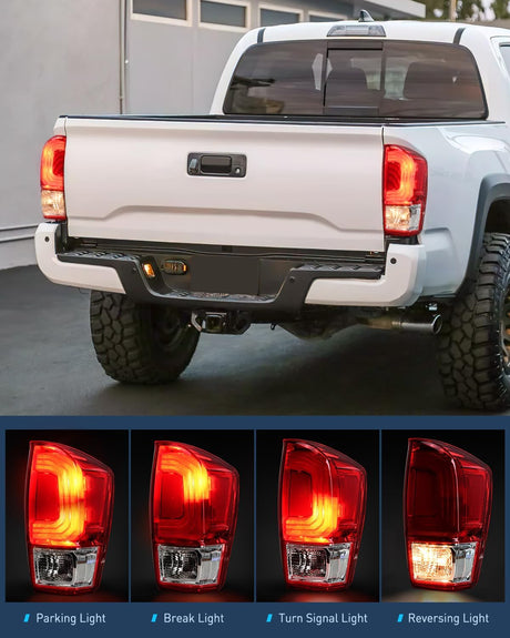 2016-2023 Toyota Tacoma Taillight Assembly Rear Lamp Replacement OE Style Passenger Side Nilight