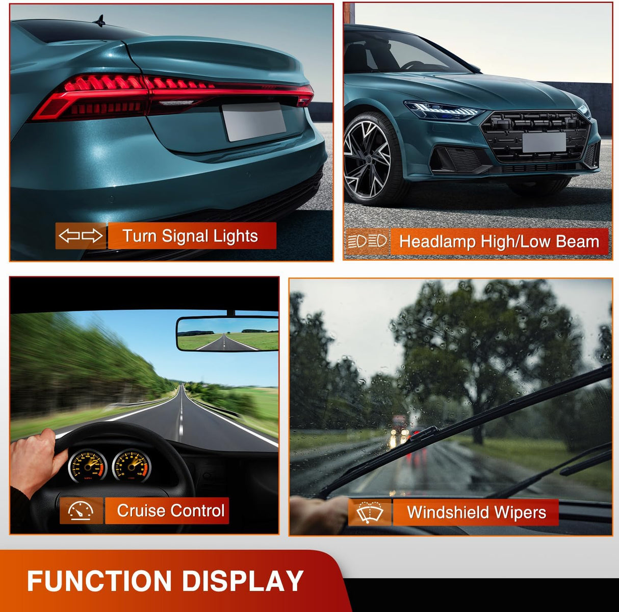 Turn Signal Switch Compatible with 1999 2000 2001 2002 Chevy Silverado 1500 2500 1999-2002 GMC Sierra 1500/2500 Yukon XL 1500 2002 Cadillac Escalade Windshield Wiper Switch