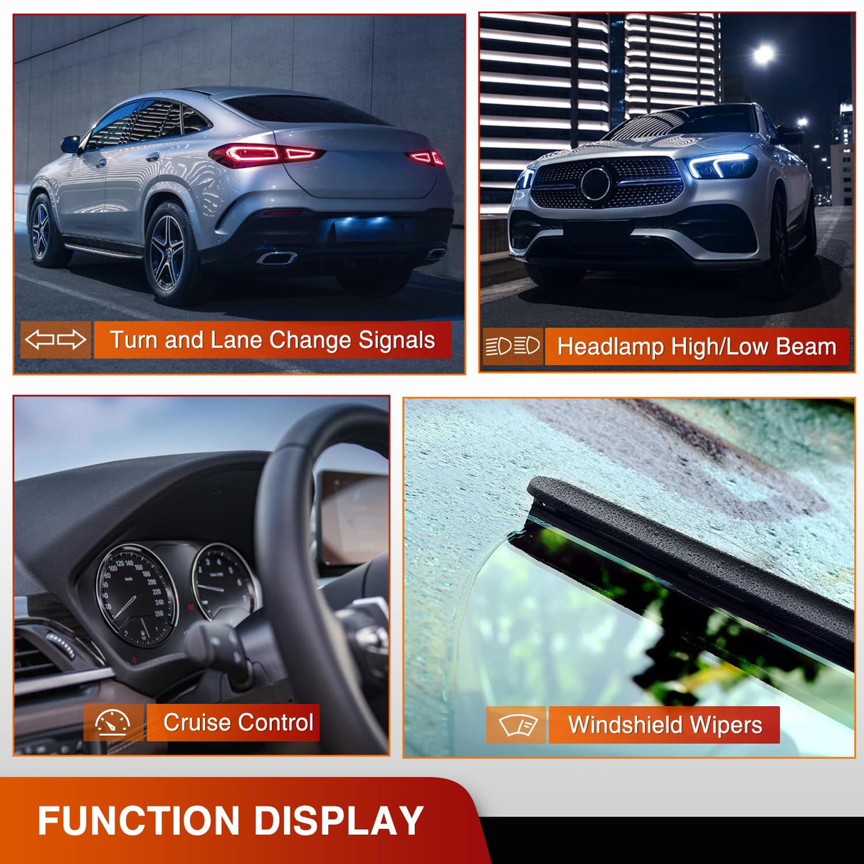 Rocker Switch Turn Signal Switch For 2003 2004 2005 2006 Chevy Silverado Suburban Avalanche Tahoe 2003-2007 GMC Sierra Cadillac Yukon Escalade Hummer H2 Windshield Wiper Switch