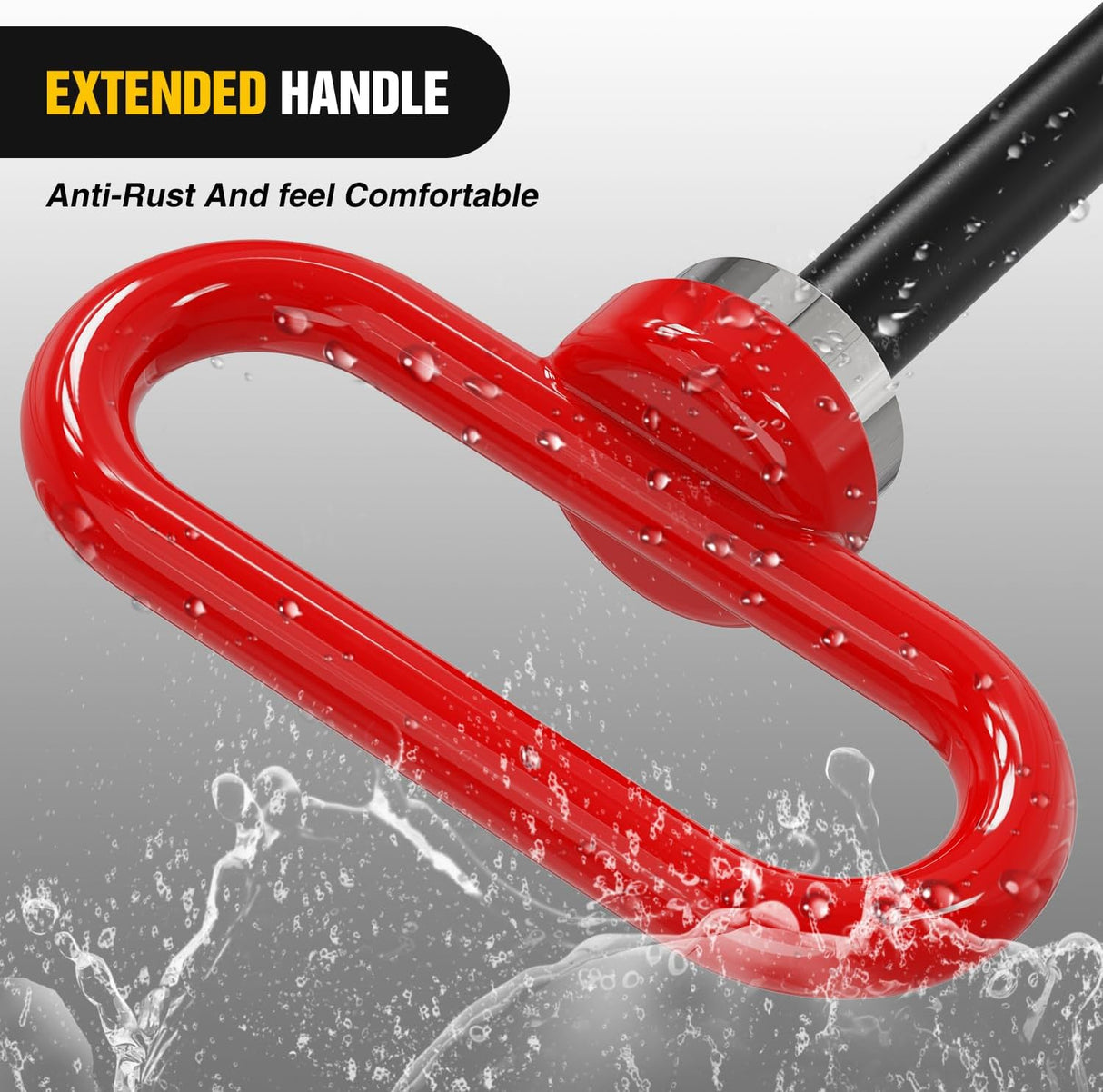 1/2 Inch Diameter Heavy Duty Ultra Strong Neodymium Magnet Trailer Hitch Pin Red for Lawn Mower, Tractor, Towing Cargo, ATV Trailer