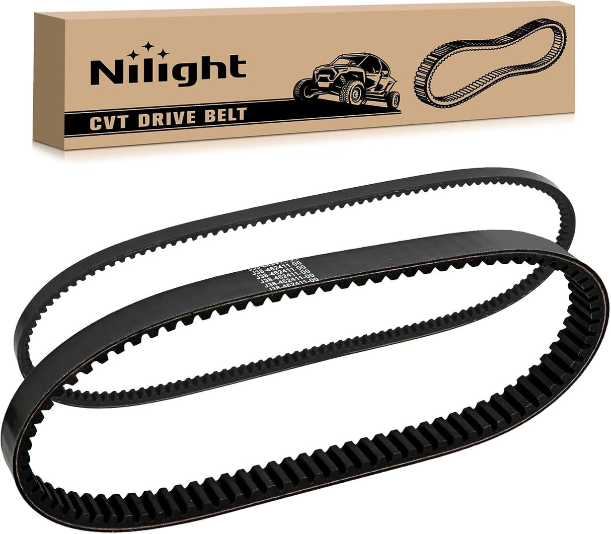 Drive Belt Starter Generator Belt for Yamaha J55-G6241-00 J55-H1173-00 Golf Cart Clutch Drive Belts for Yamaha G2 G5 G8 G9 G11 G14 G16 G29 4 Cycle Gas Carts Replaces J38-81173-00 JN6-H1173-00