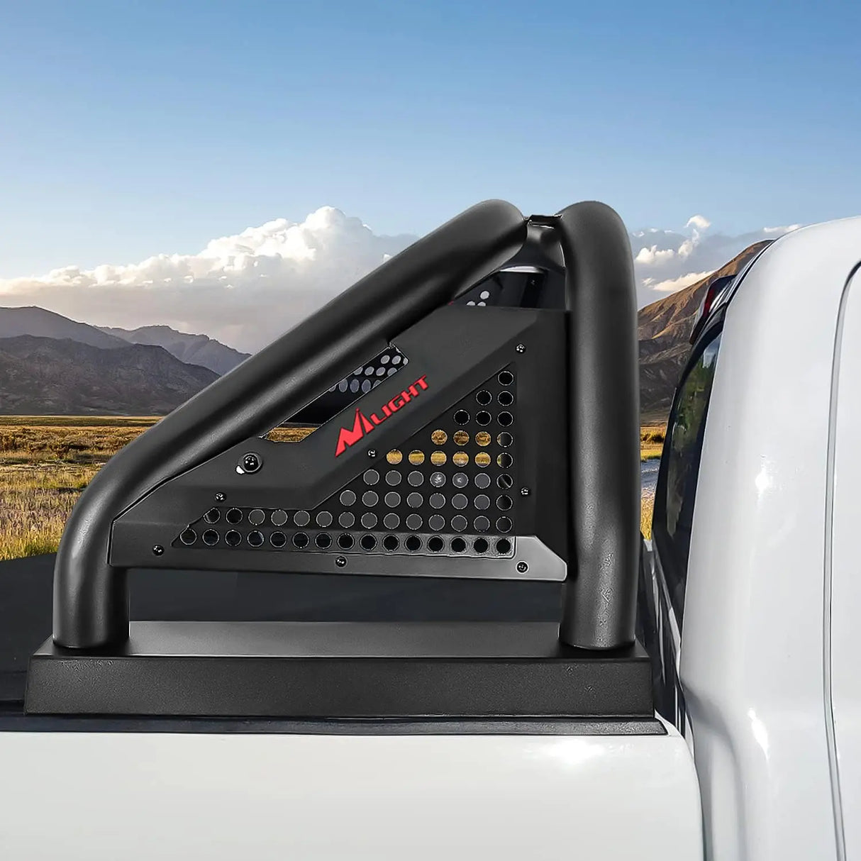 Accessories Truck Bed Chase Rack For 2002-2023 Dodge Ram 2014-2023 Chevrolet Silverado 2015-2023 F150 2014-2023 Tundra Fits Full Size