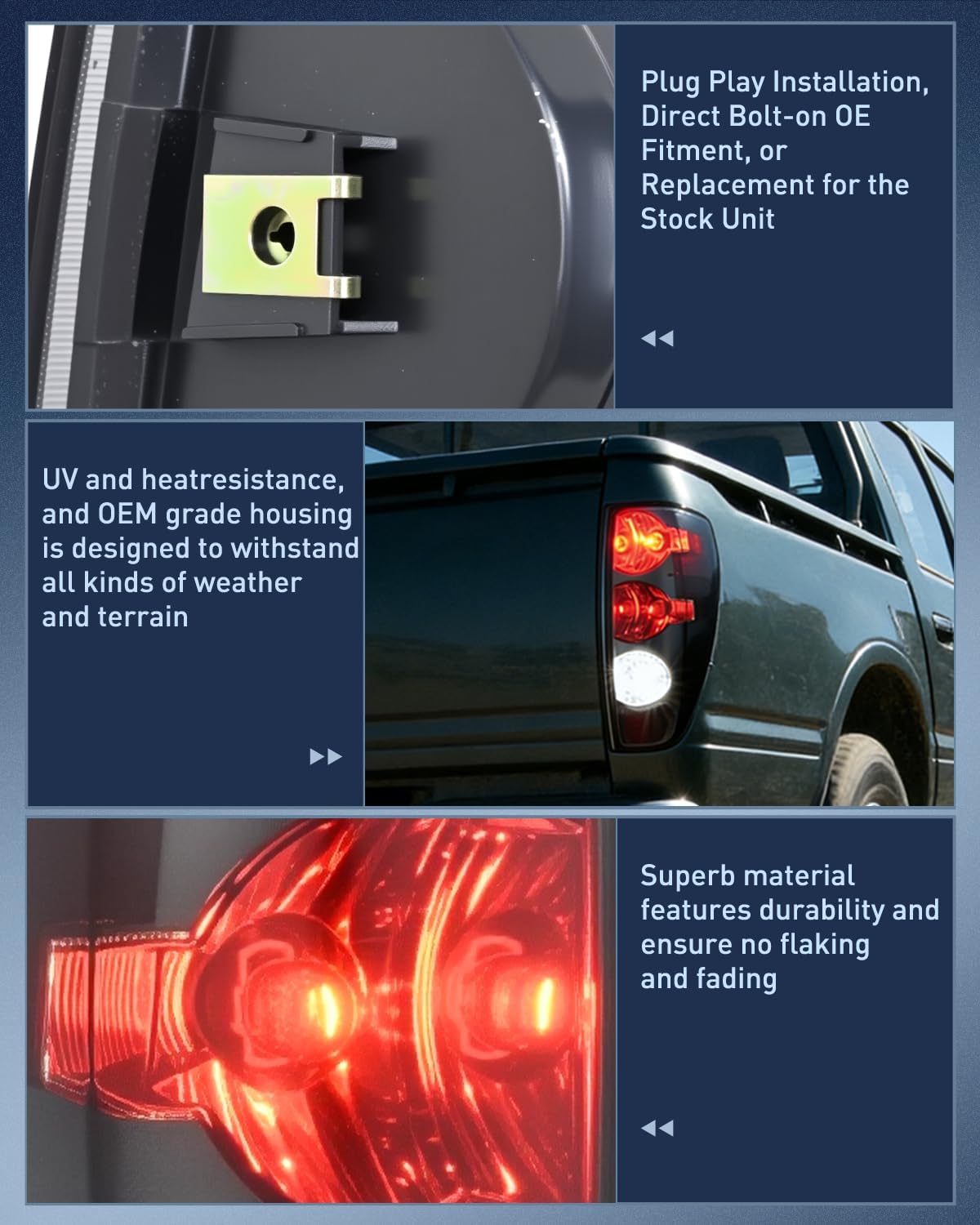Taillight Assembly Compatible with 2004 2005 2006 2007 2008 2009 2010 2011 2012 Chevy Colorado GMC Canyon 2006-2008 Isuzu Tail Light Rear Lamp OE Style Passenger Side Smoke Red Lens