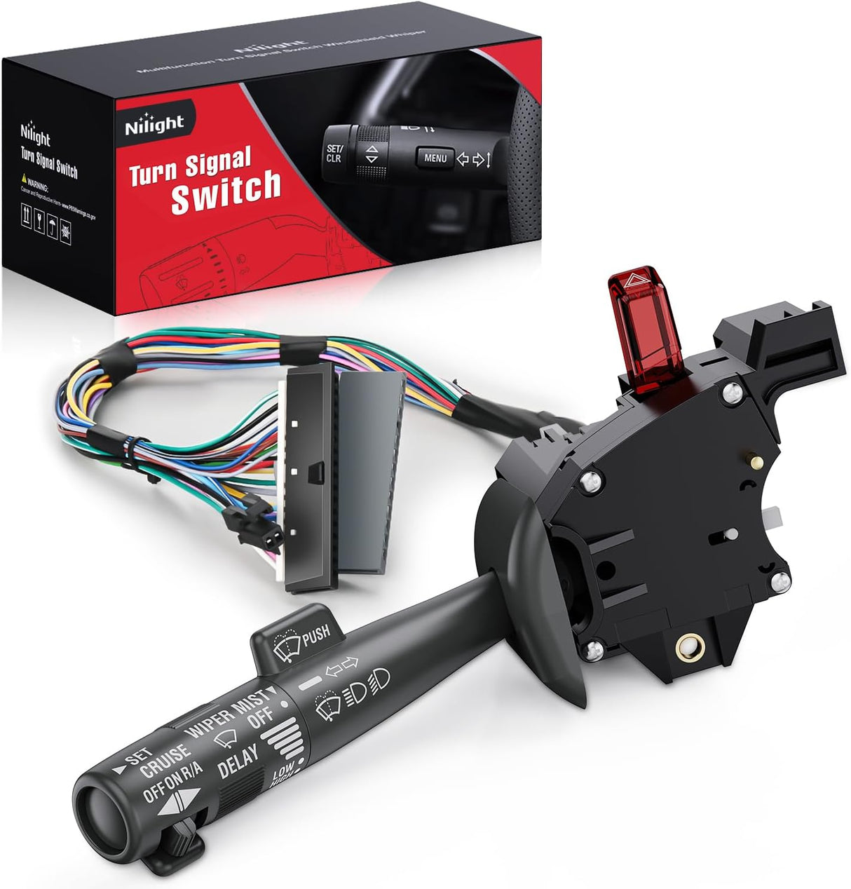 Turn Signal Switch Compatible with 1995 1996 1997 1998 1999 2000 Chevy GMC Suburban C/K Series Tahoe Blazer S10 Astro Express Jimmy Sonoma Yukon Cadillac Escalade