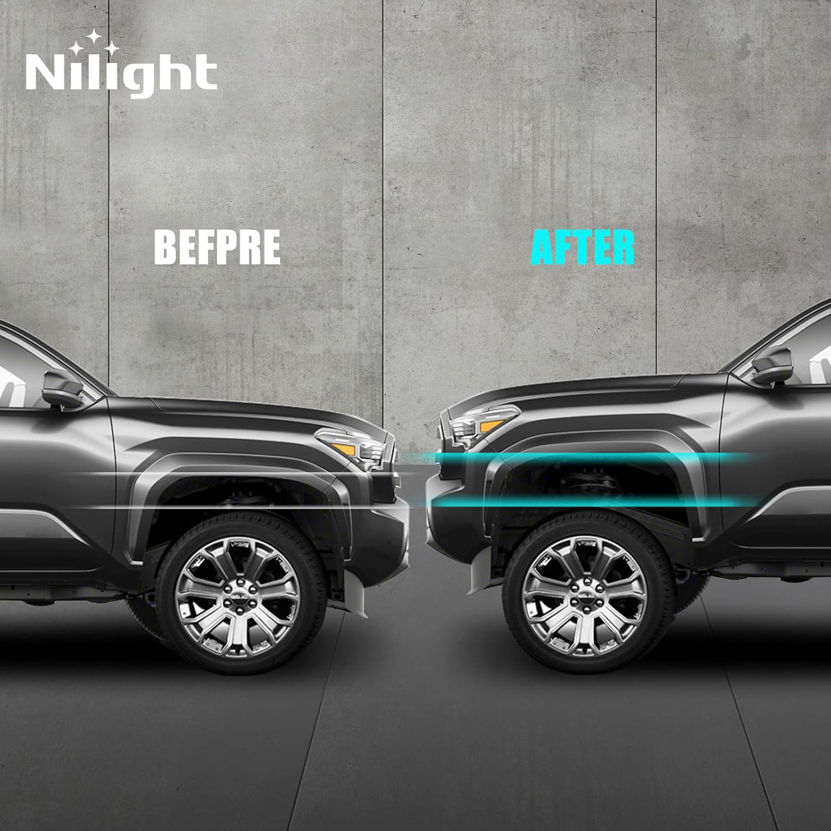 3 Inch Leveling Kit for Tacoma 2005-2023/4Runner 2003-2023/FJ Cruiser 2007 2008 2009 2010 2011 2012 2013 2014 2015 Front Raise Suspension Strut Spacers
