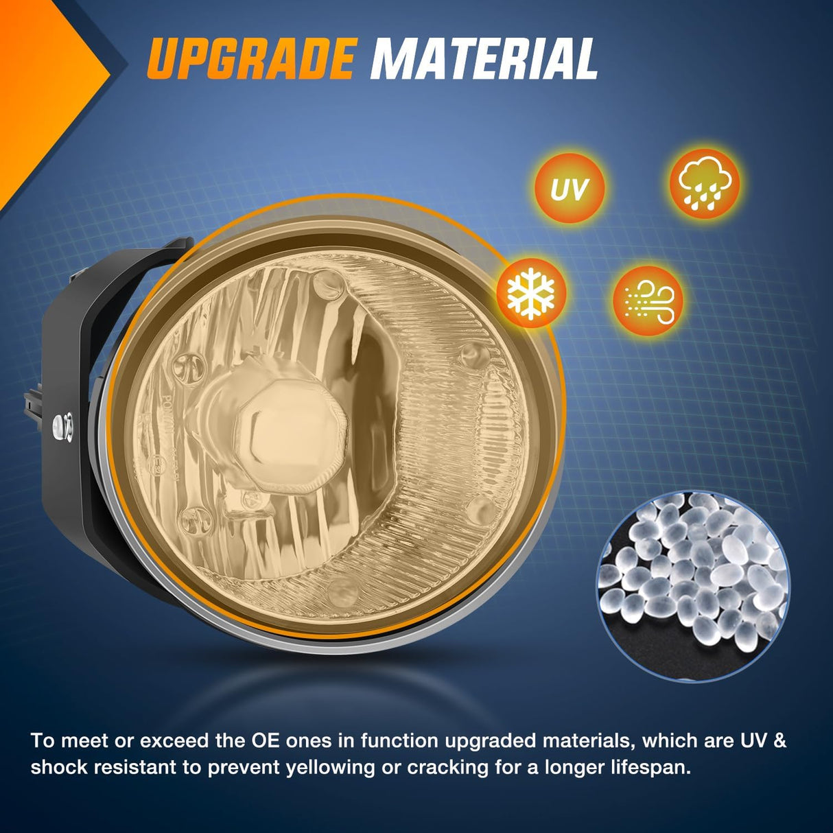 2000 2001 Nissan Maxima 2000-2003 Sentra Frontier 2002-2004 Xterra Fog Light Assembly Clear Lens Nilight