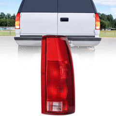 1998-1999 Chevy GMC C/K1500 2500 3500 1992-1999 Yukon Suburban Blazer 1995-2000 Tahoe 1999-2000 Cadillac Taillight Assembly Rear Lamp Replacement w/Bulbs and Harness Passenger Side