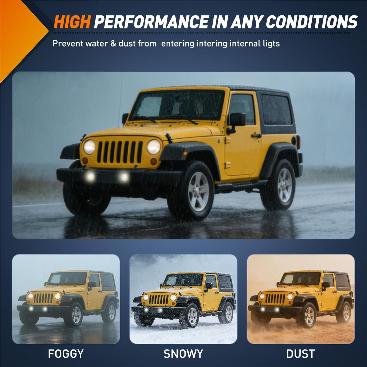 Fog Light Assembly Fog Lights Assembly Compatible with 2007 2008 2009 Jeep Wrangler 2005-2008 Dodge Magnum 2009 Journey 2006-2010 Chrysler PT Cruiser 2005-2010 300 Touring Models Clear Lens