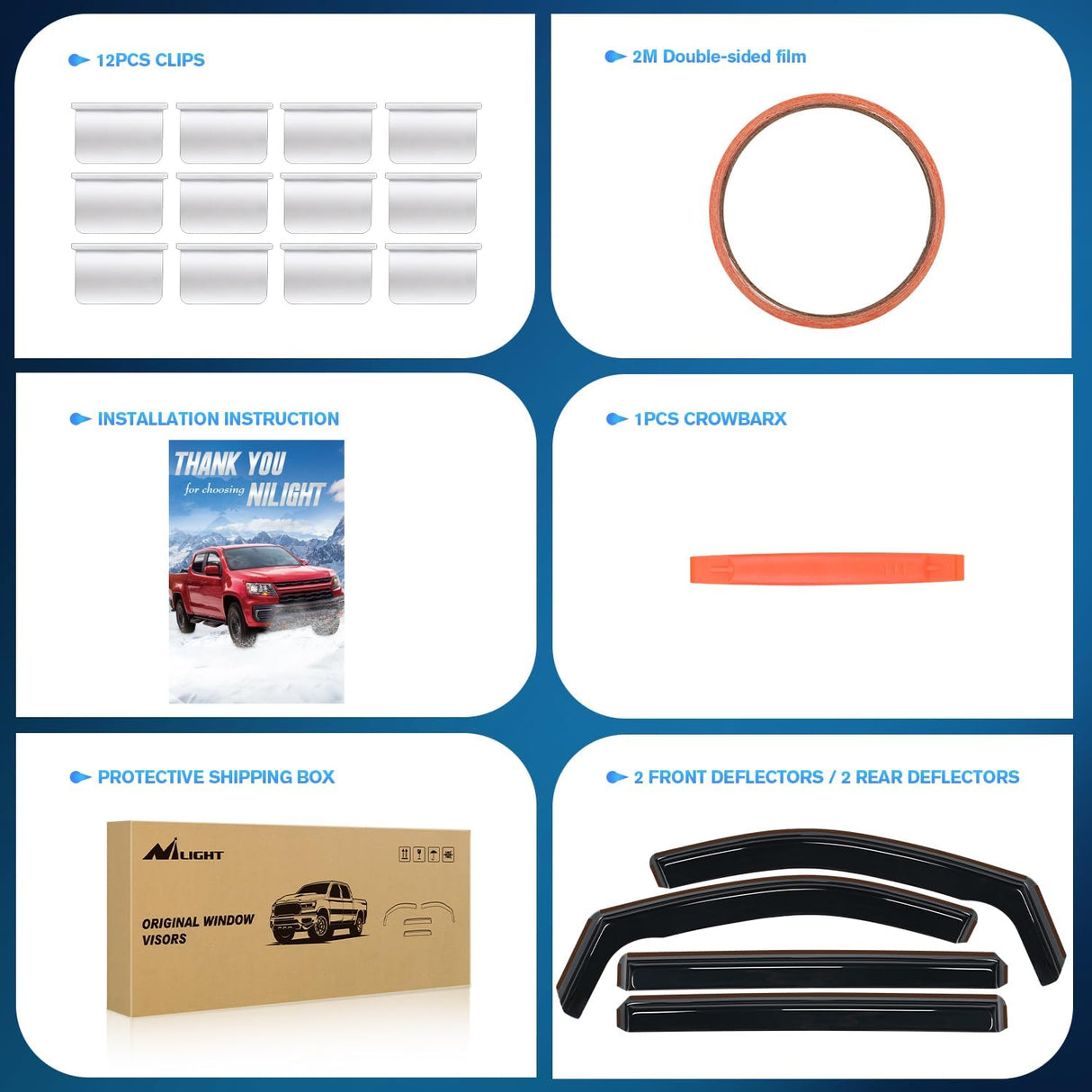 in Channel Rain Guards for Grand Caravan 2008-2023, Chrysler Town Country 2008 2009 2010 2011 2012 2013 2014 2015 2016, Volkswagen Routan 2009-2012 Window Deflectors, Vent Window Visors-4PCS