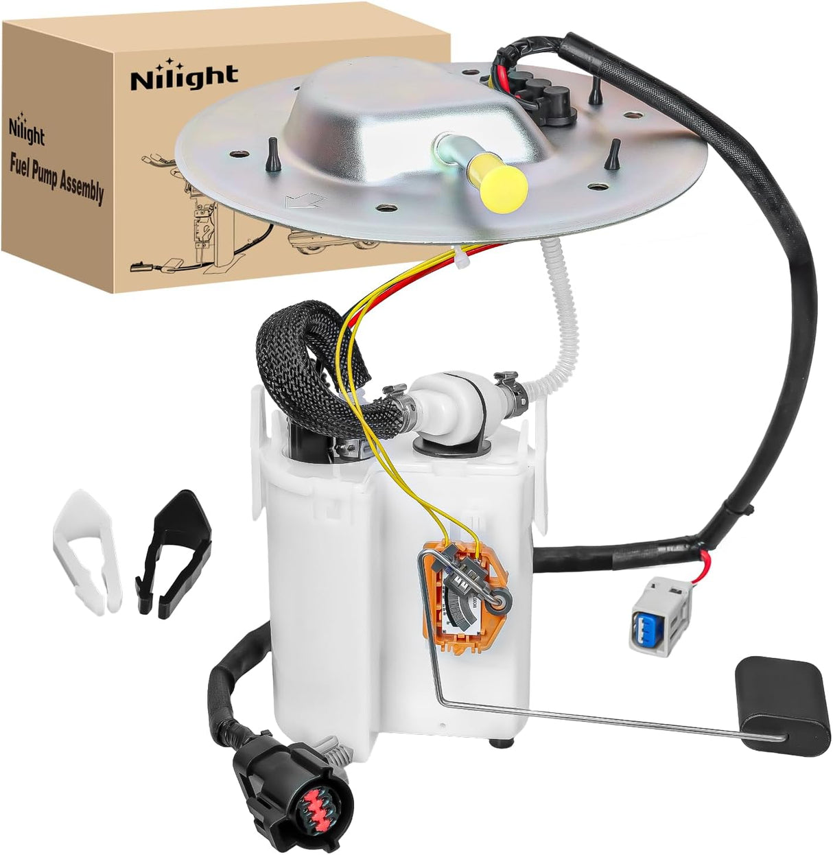 Fuel Pump Assembly E2301M Fit for Ford Mustang 2001 2002 2003 2004 | for V6 3.8L 3.9L 4.6L Automotive Replacement Electric Fuel Pumps Module Assembly Replaces # FG0827 P76505M SP2301M