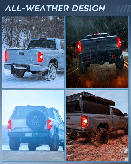 2014-2021 Toyota Tundra Taillight Assembly Rear Lamp Replacement OE Style Passenger Side Nilight