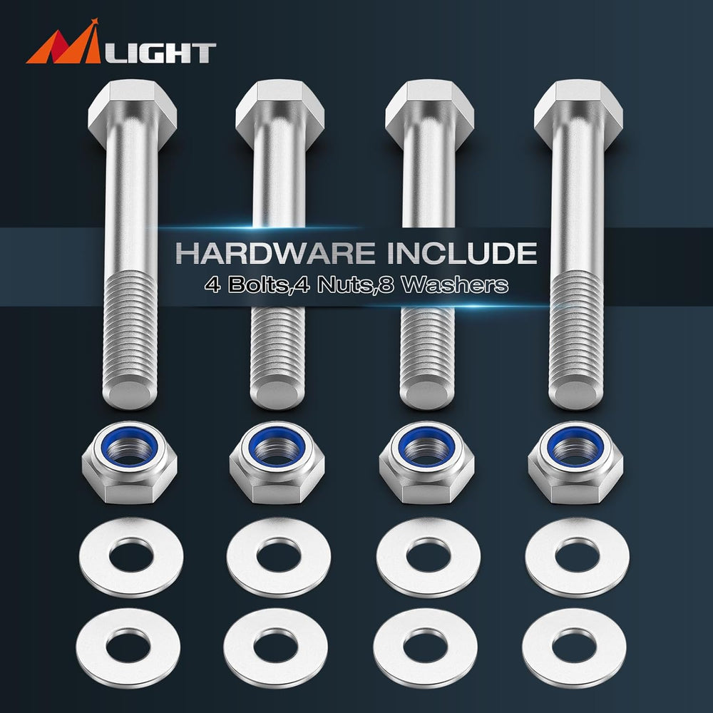 2.5 Inch Leveling Kit for 2007-2023 Chevy Avalanche Silverado Suburban 1500 Tahoe Sierra Yukon XL1500 Nilight