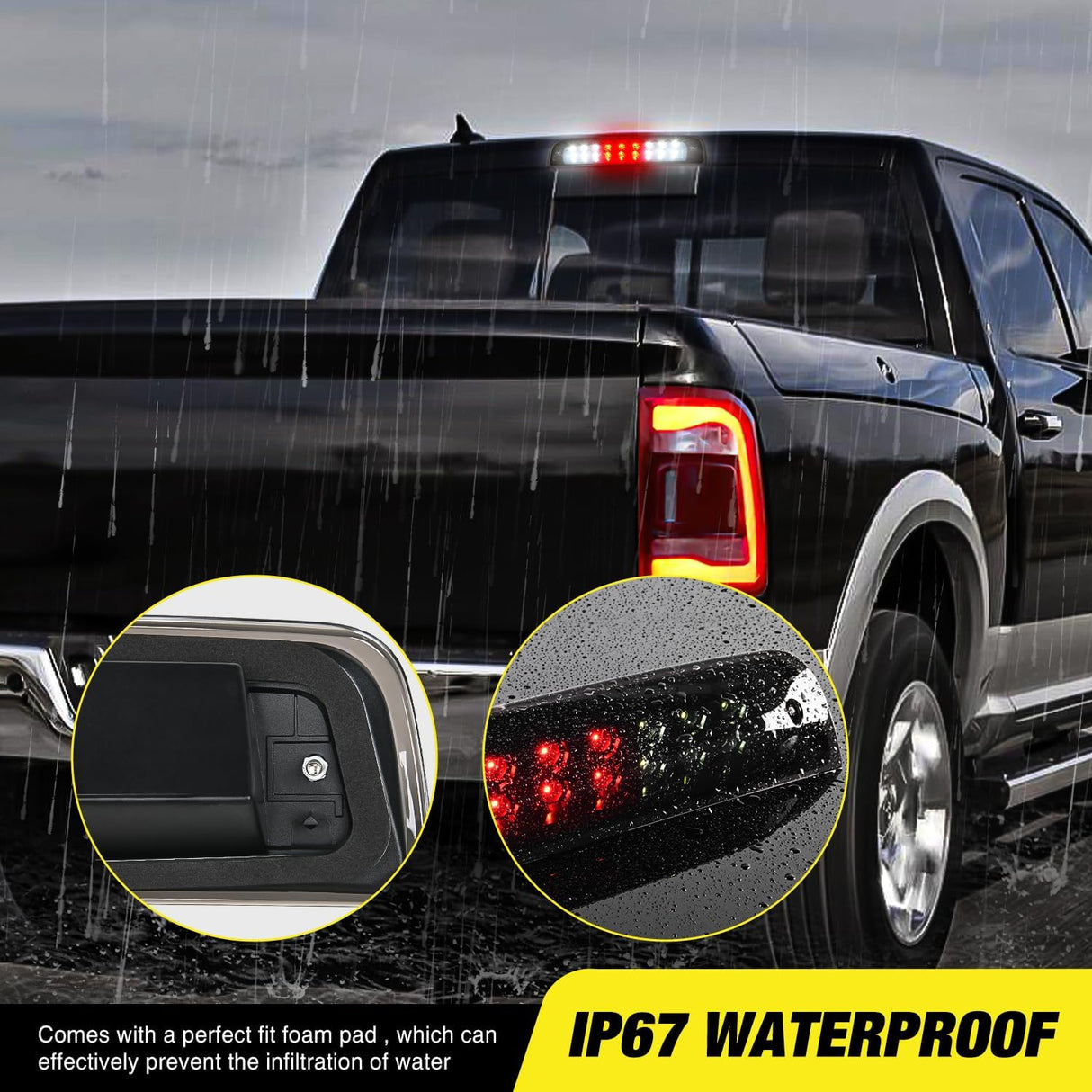 Accessories 2009-2017 Dodge Ram 1500 2500 2010-2017 RAM 3500 Third Brake Light