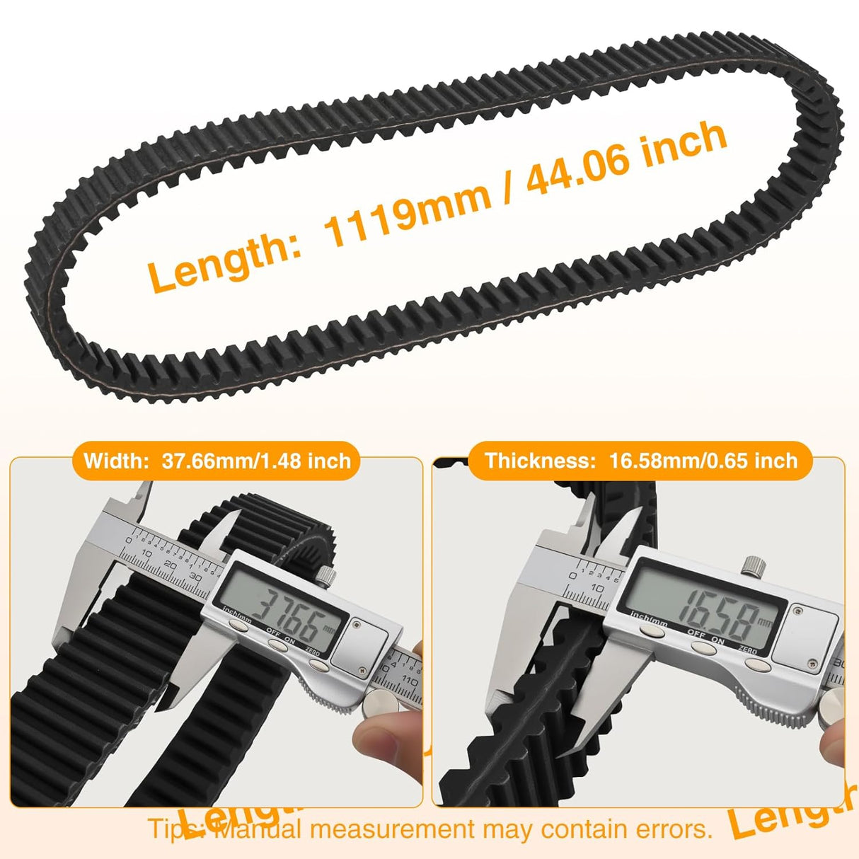 Drive Belt 3211202 for Polaris RZR Belts Fit for Polaris RZR XP Pro R 4 Turbo EPS S 2017-2025 Performance Extreme Badass CVT Drive Belt Premium Aramid Replaces OE Part #3211202, 1 Pack
