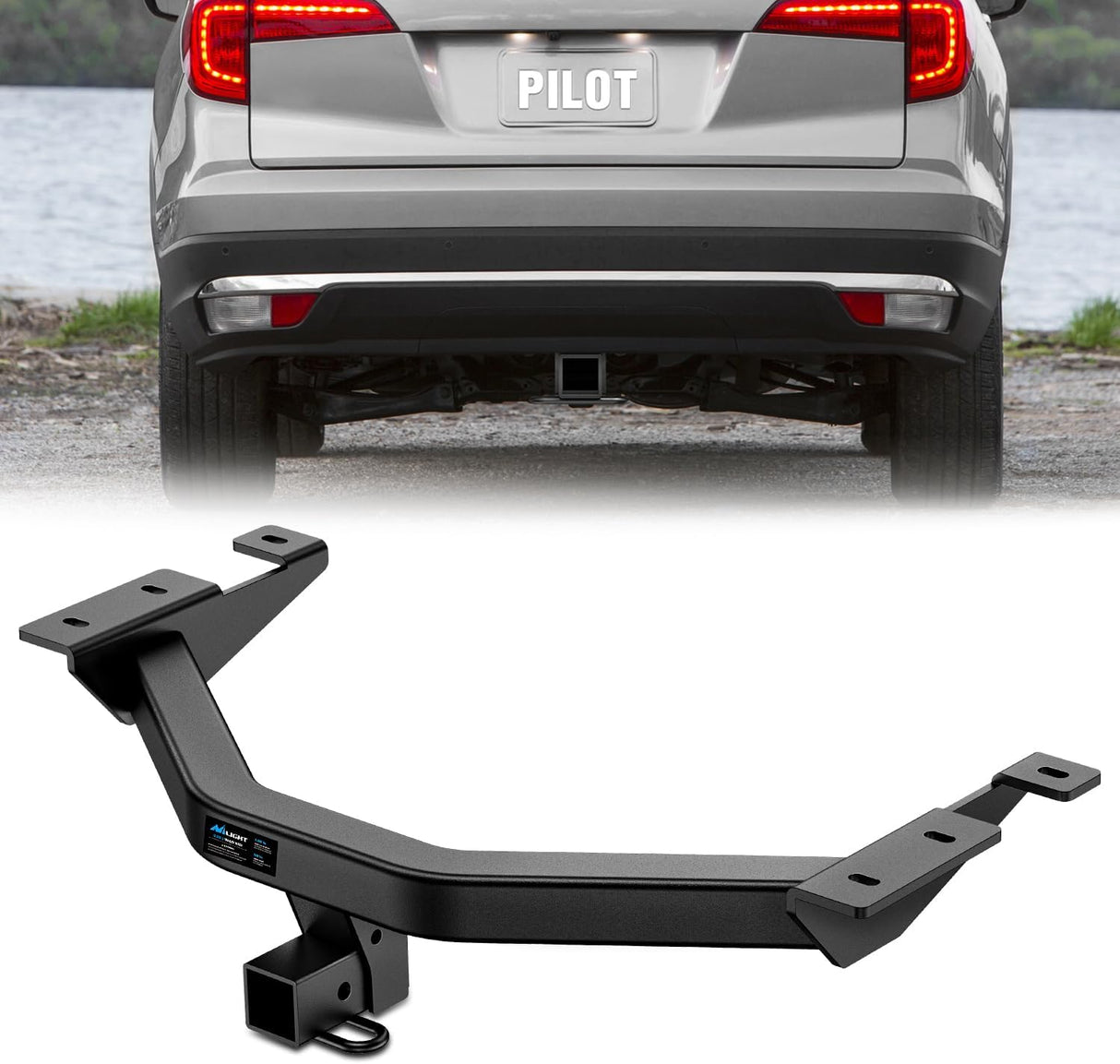 Class 3 Trailer Hitch Fits Honda Pilot 2016-2022 & Acura MDX 2014-2020, 2 inch Hitch Receiver Multi-Fit Hitch to Receive Ball Mount Cargo Carrier Bike Rack Tow Hook