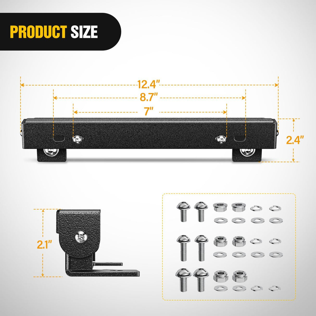 Universal Flip-Up Plate Frame for 10 Inch Hawse Fairlead Mount Front License Bracket Holder Relocation Bumper Winch Mount Roller Fit for Most Pickup Trucks Off-Road Cars SUVs