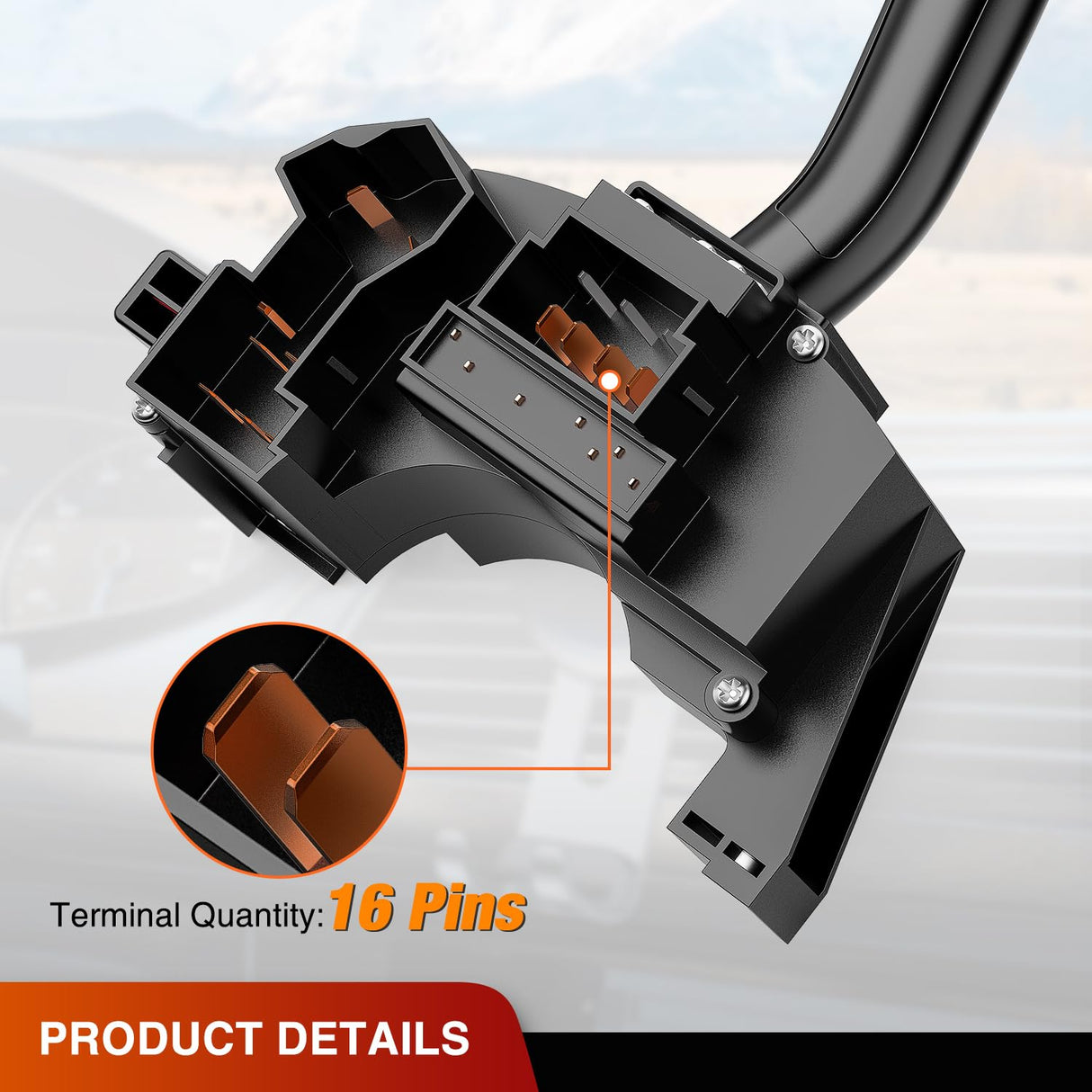 Turn Signal Switch Compatible with 1992 1993 1994 1995 1996 1997 Ford F150 F250 F350 Aerostar F Super Duty 1992-1996 Bronco 1992-1994 F53 F59 Windshield Wiper
