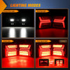 Trailer Light 58Leds Wireless Tow Tail Light Rechargeable Towing Light Kit (Pair)