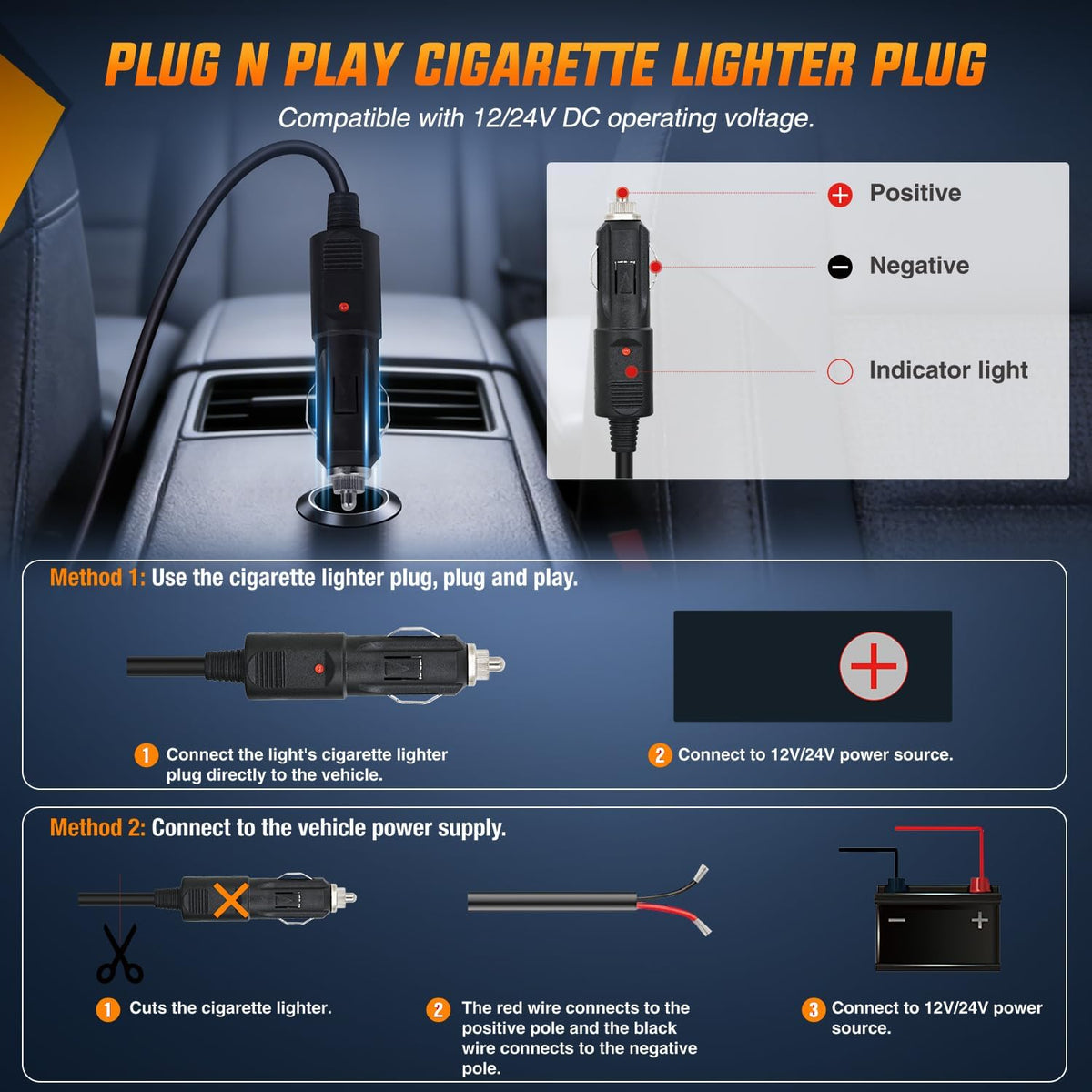 Boat Spotlight 60W 5000LM Magnetic LED Light 12V-24V Offroad | Remote Controlled 360° Rotating Spotlight with Magnetic Base for Boats Trucks Utvs Tractors Hunting and Search