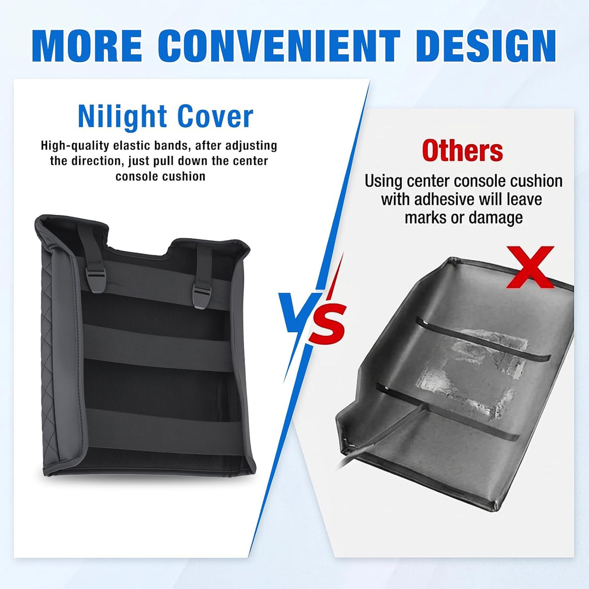 Center Console Cover Fit for Dodge Ram 1500 2013-2018 Ram 2500/3500 | 1500 Classic Model 2019-2024 Jump Seat Accessories Middle Armrest Cover for Car Waterproof Leather Arm Rest Cushion Pad