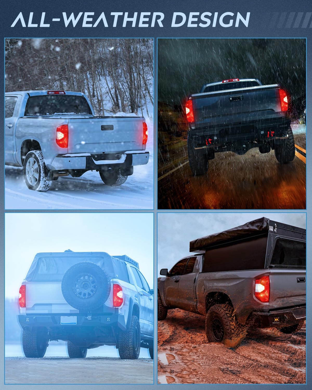 2014-2021 Toyota Tundra Taillight Assembly Rear Lamp Replacement OE Style Driver Side Nilight