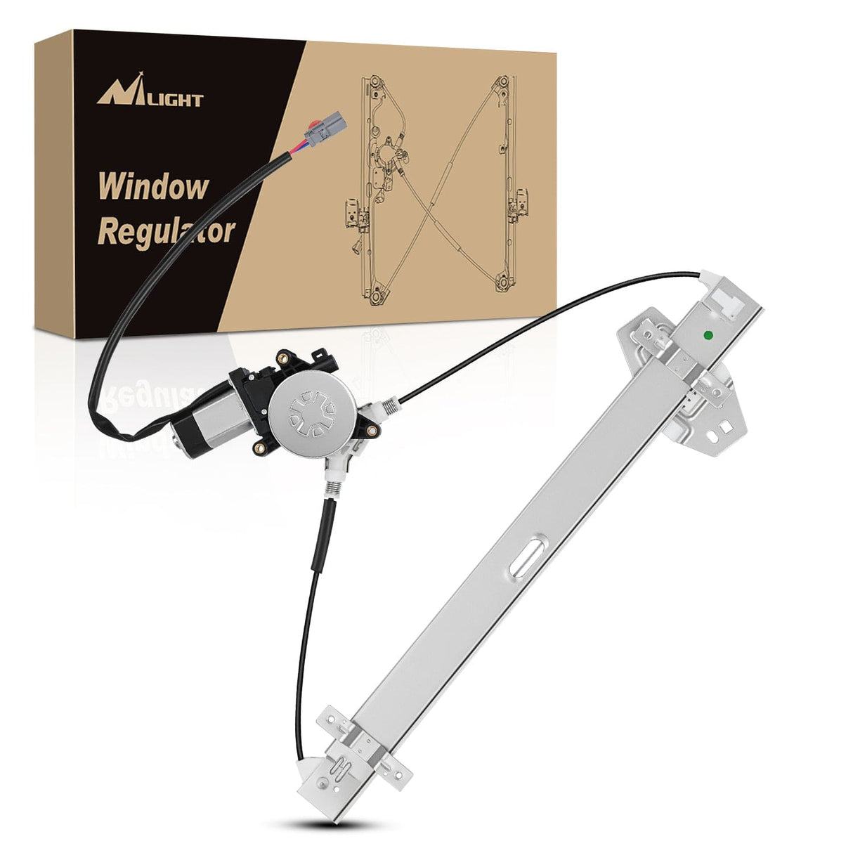 Window Regulator 748-512 Power Window Regulator and Motor Assembly Rear Driver Side, OE Replacement for Honda Pilot 2003 2004 2005 2006 2007 2008