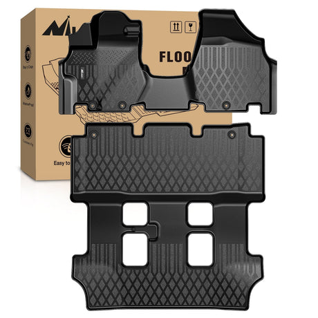 Floor Mat 2011 2012 2013 2014 2015 2016 2017 Honda Odyssey TPE Floor Mats