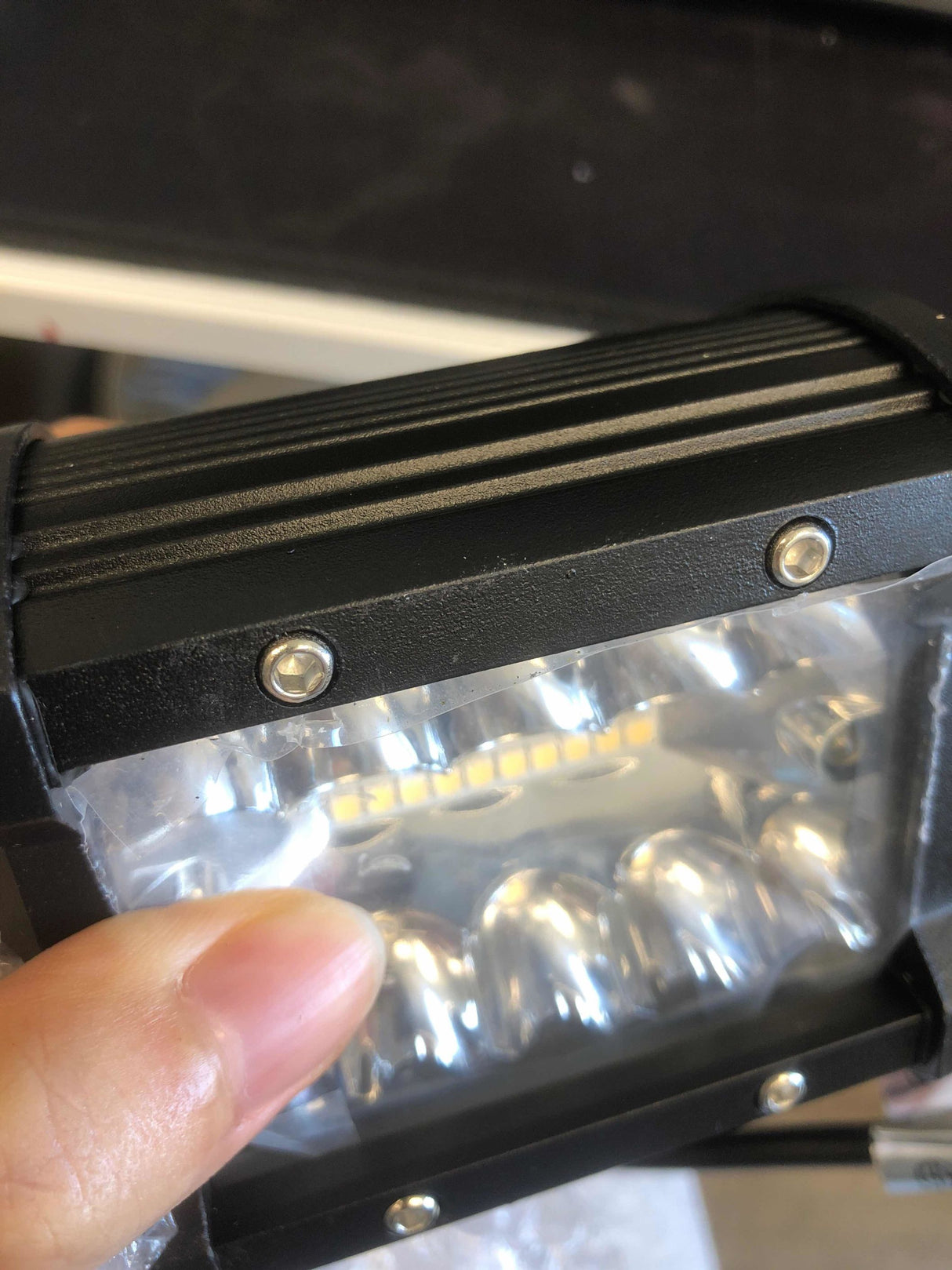 4 Inch 60W Triple Row Spot Flood Led Pods (Pair) | 2.5 Inch Tow Hitch Mount (25% OFF Final Checkout)