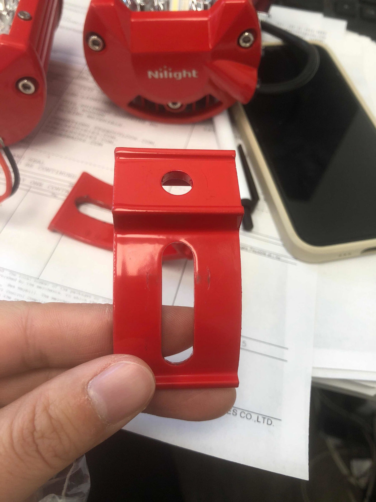 4 Inch 60W Triple Row Red Case Spot Flood LED Light Bars (Pair) | 16AWG Wire 3Pin Switch (25% OFF Final Checkout)