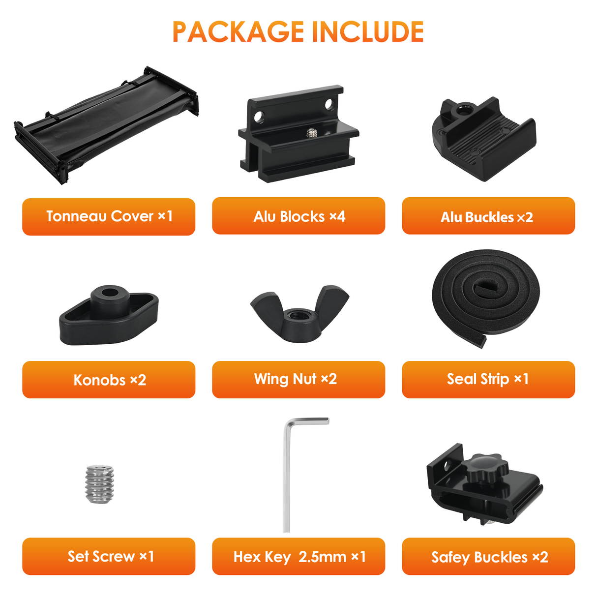 Nilight Soft Tri-fold Truck Bed Tonneau Cover Compatible with 2009-2025 Dodge Ram 1500(Include Classic and New Body)-5.6ft