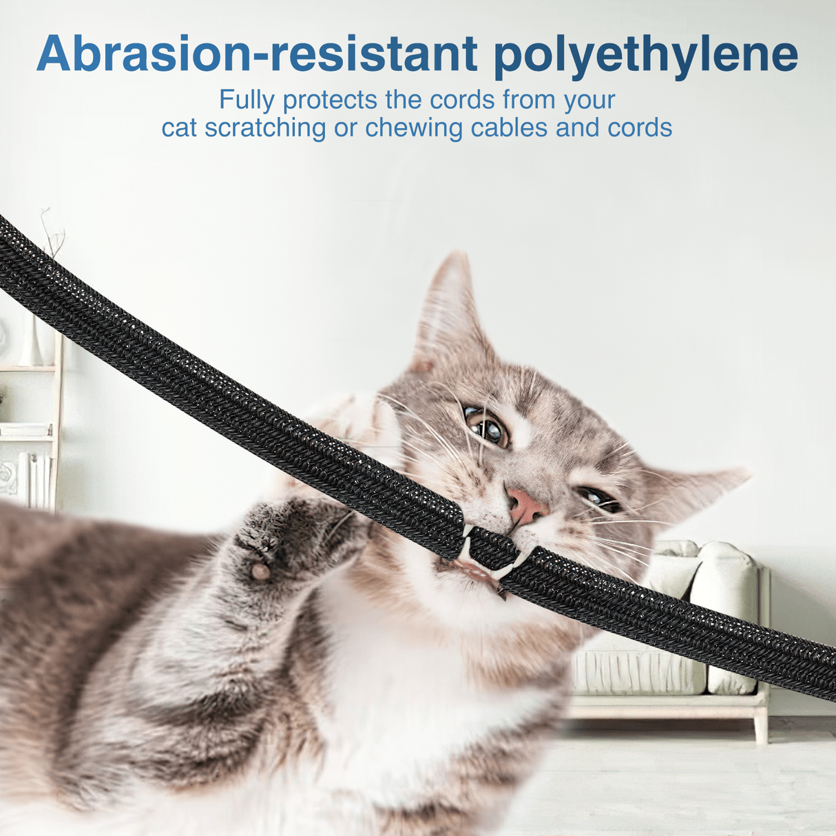 Wiring Harness Kit 25ft-1 inch Cable Management Sleeves