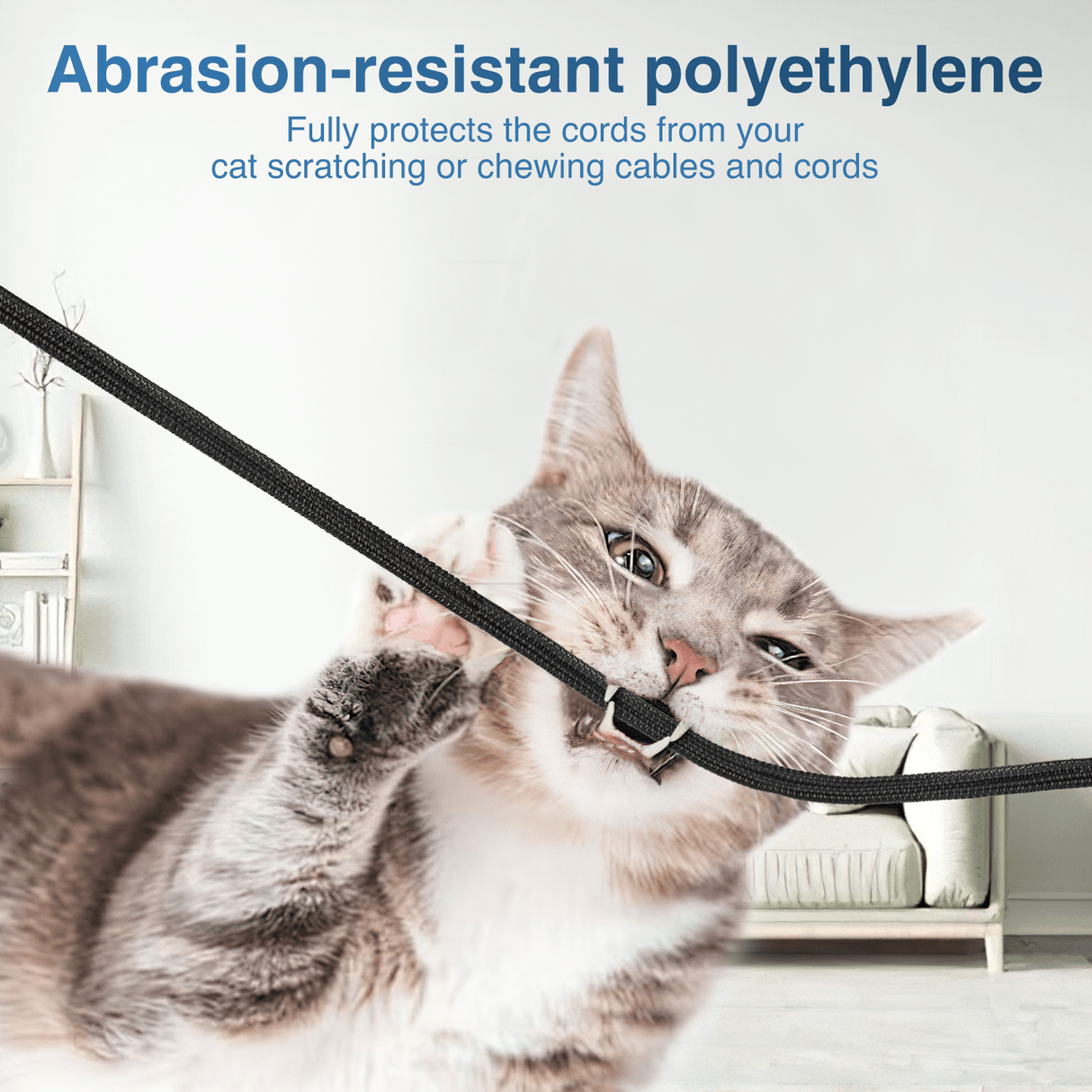 Wiring Harness Kit 10ft-1/4inch Cable Management Sleeves