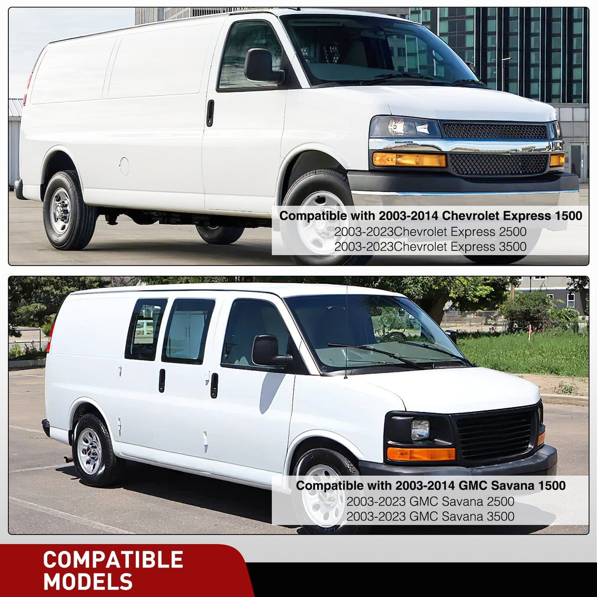 Wiring Harness Kit 4 Pin Trailer Wiring Harness 55540 Vehicle Side Custom for 2003 2024 Chevy Express GMC Savana