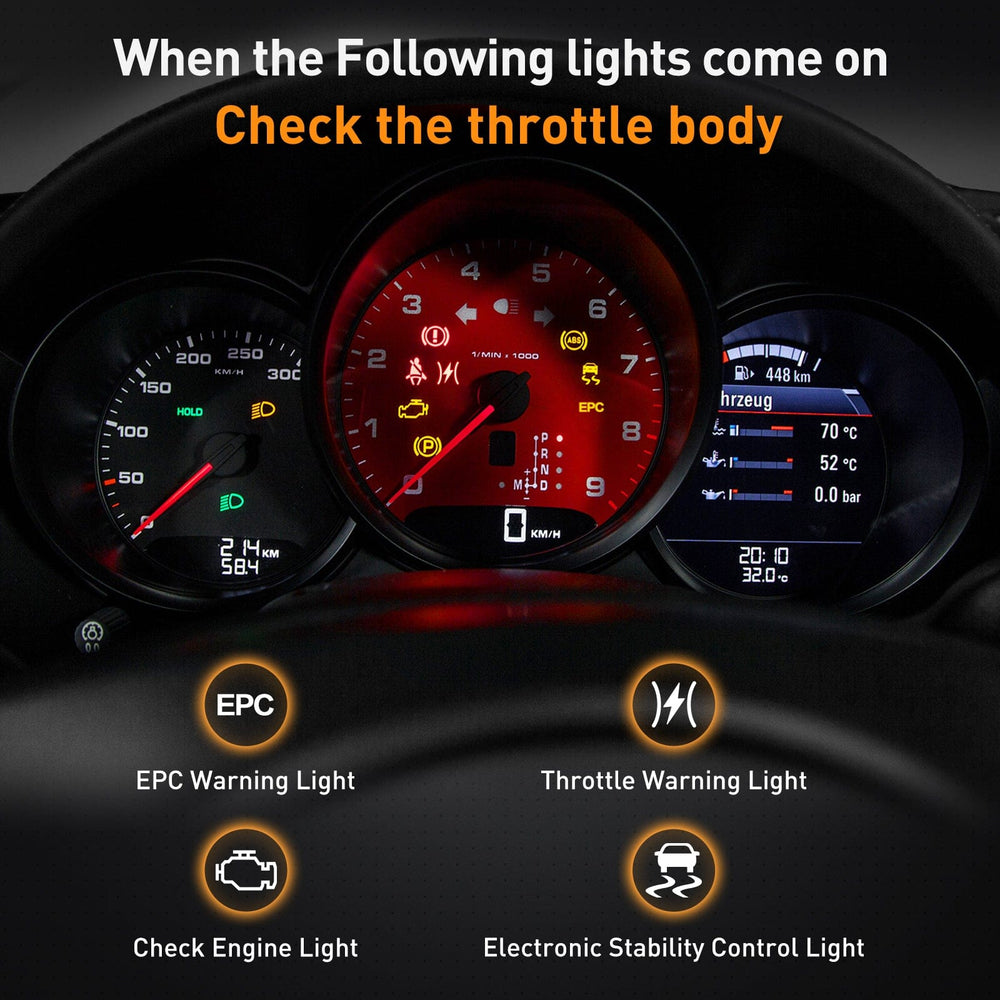 Electronic Throttle Body Electronic Throttle Body for Chrysler Dodge Jeep Nissan Vehicles - Dodge Challenger Charger Durango Throttle Body Assembly for ProMaster 1500 2500 3500 Throttle Body 2011-2022