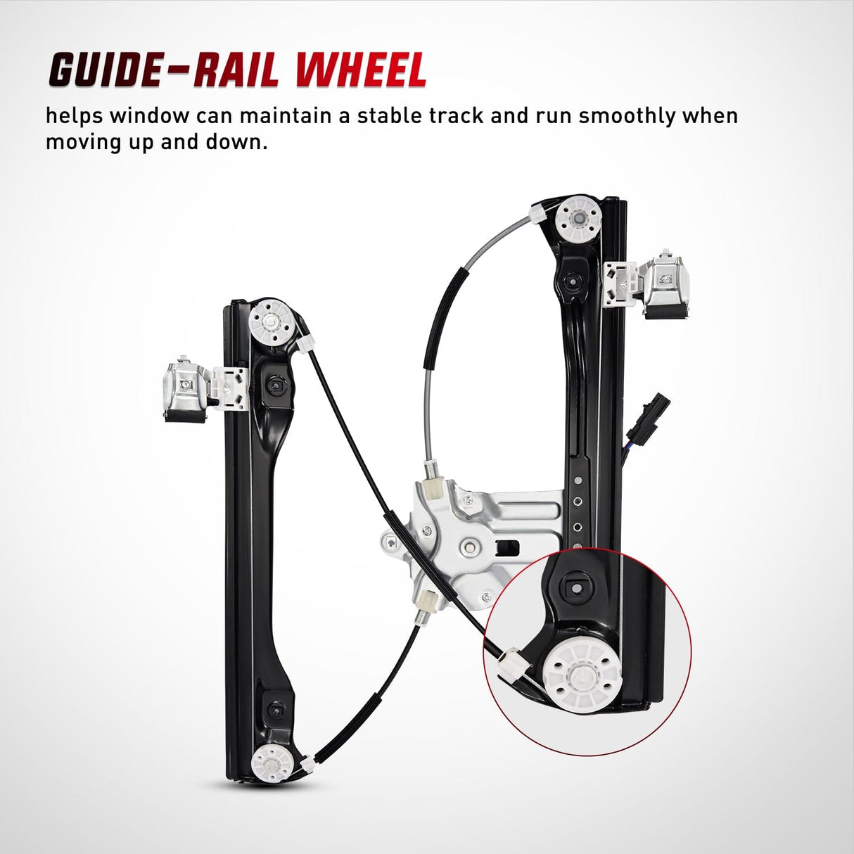 Window Regulator 751-739 Power Window Regulator with Motor for Front Driver Side Compatible with Chevy Cruze 2012 2013 2014 2015 2016 Chevy Cruze Limited Front Left Side