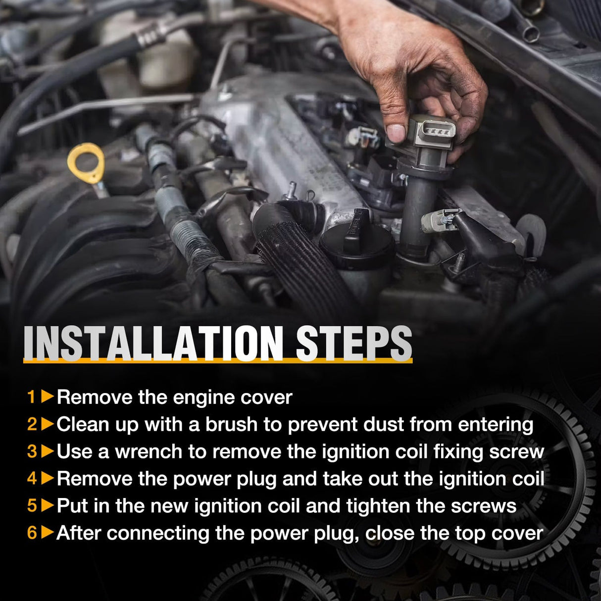 ignition coil pack 4Pcs Ignition Coil Pack Automotive Replacement Ignition Coils Fit for Nissan 2004 2005 2006 2007 2008 2009 2010 2011 2012 2013 2014 2015 2016 2017 2018 07 09 Sentra Altima Rogue Select Urvan Pathfinder NV200 NV350 Cube Versa 2014 2015 Infiniti