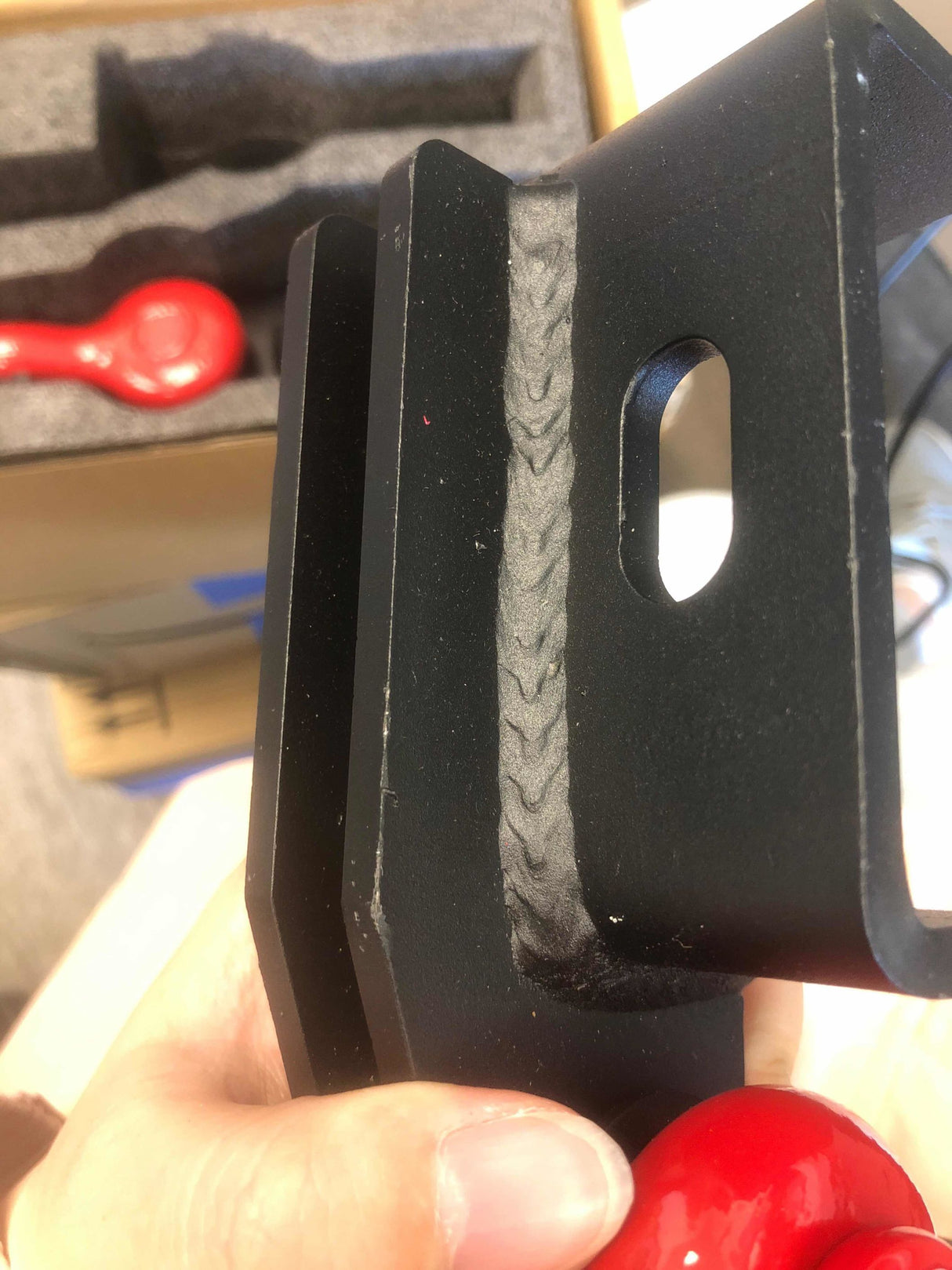 2009 2010 2011 2012 2013 2014 2015 2016 2017 2018 2019 2020 2021 2022 2023 Toyota Tacoma Demon Front Tow Hook 3/4 inch D-Ring Shackle (25% OFF Final Checkout)