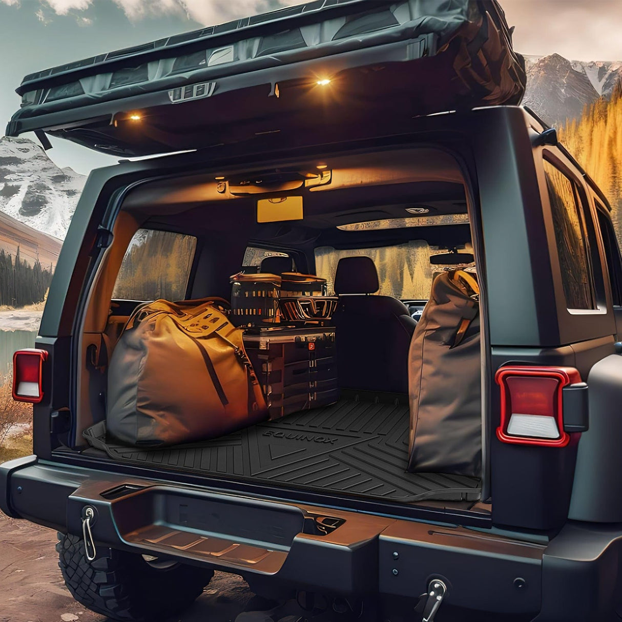 Cargo Mats 2018 2019 2020 2021 2022 2023 2024 Chevy Equinox GMC Terrain Cargo Mats