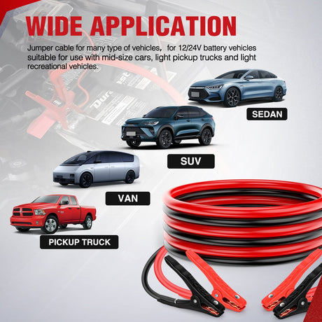 Wiring Harness Kit 10 Gauge 12 FT Heavy Duty Jumper Cable