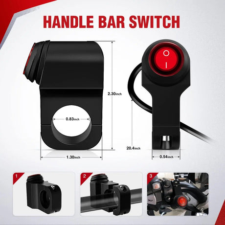 Vehicle Parts & Accessories 7/8 Inch Motorcycle Handlebar Switch Control