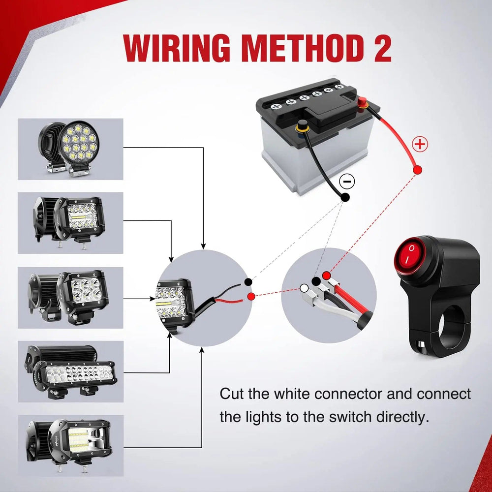 Vehicle Parts & Accessories 7/8 Inch Motorcycle Handlebar Switch Control