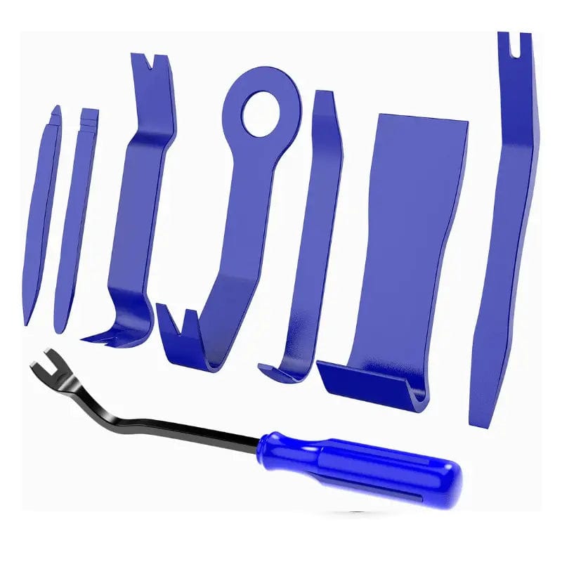 retainer clips 8 Pcs Auto Trim Removal Tool Set Blue