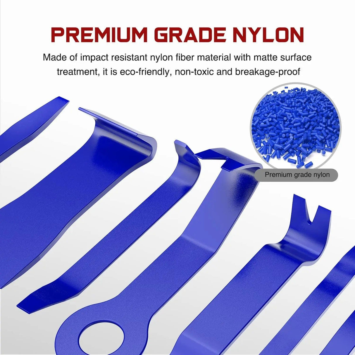 retainer clips 8 Pcs Auto Trim Removal Tool Set Blue