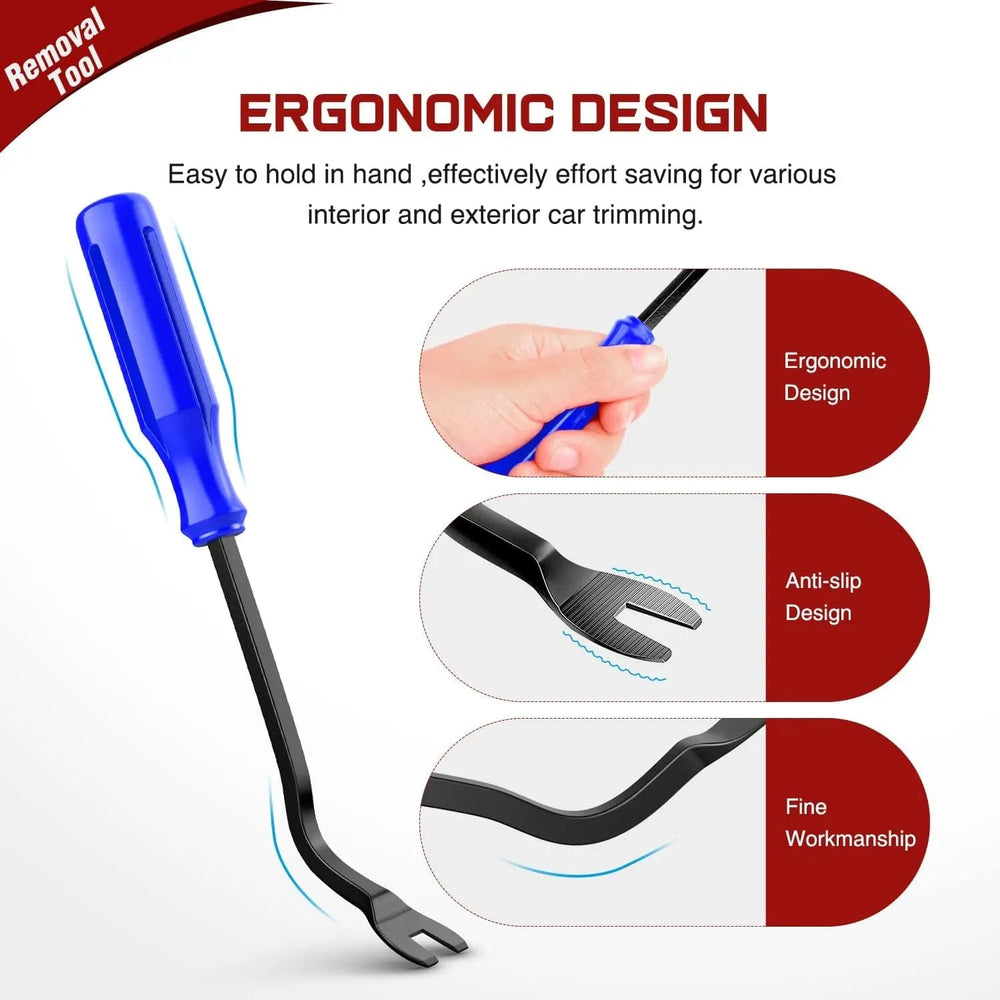 retainer clips 8 Pcs Auto Trim Removal Tool Set Blue