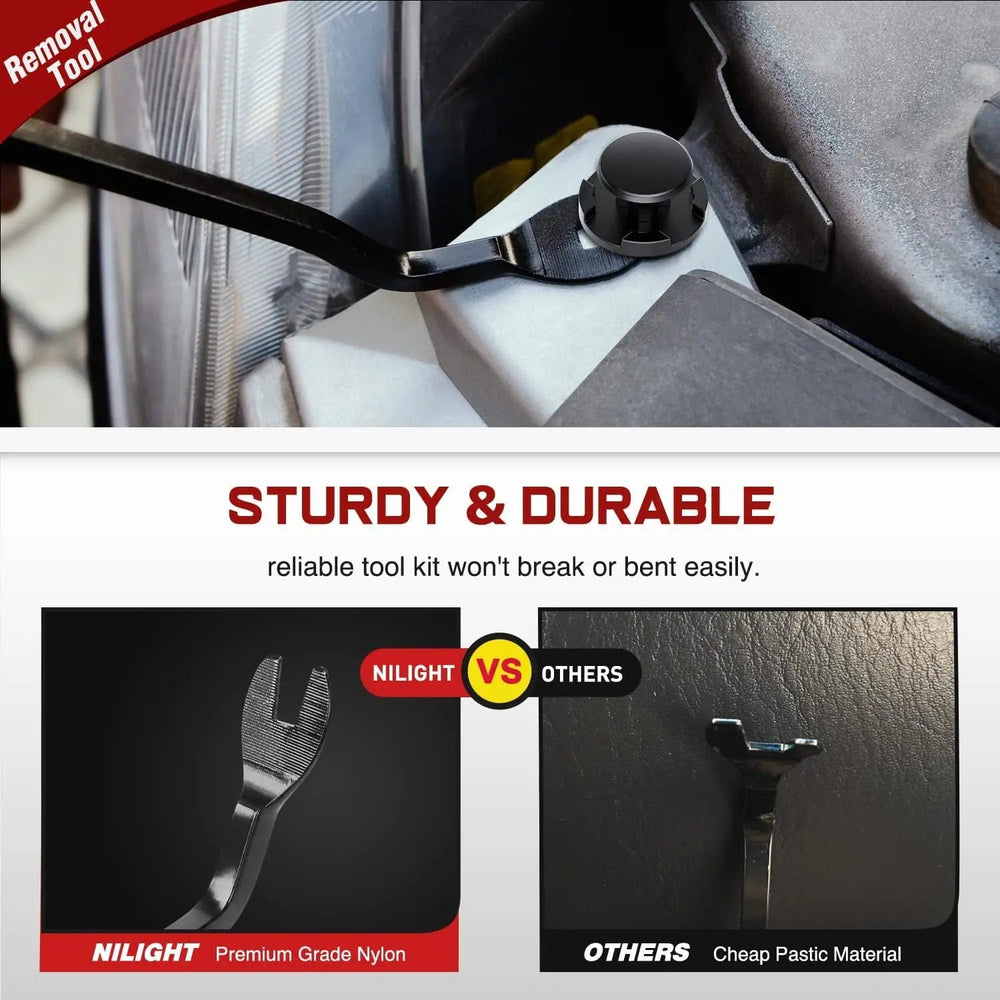 retainer clips 8 Pcs Auto Trim Removal Tool Set Blue