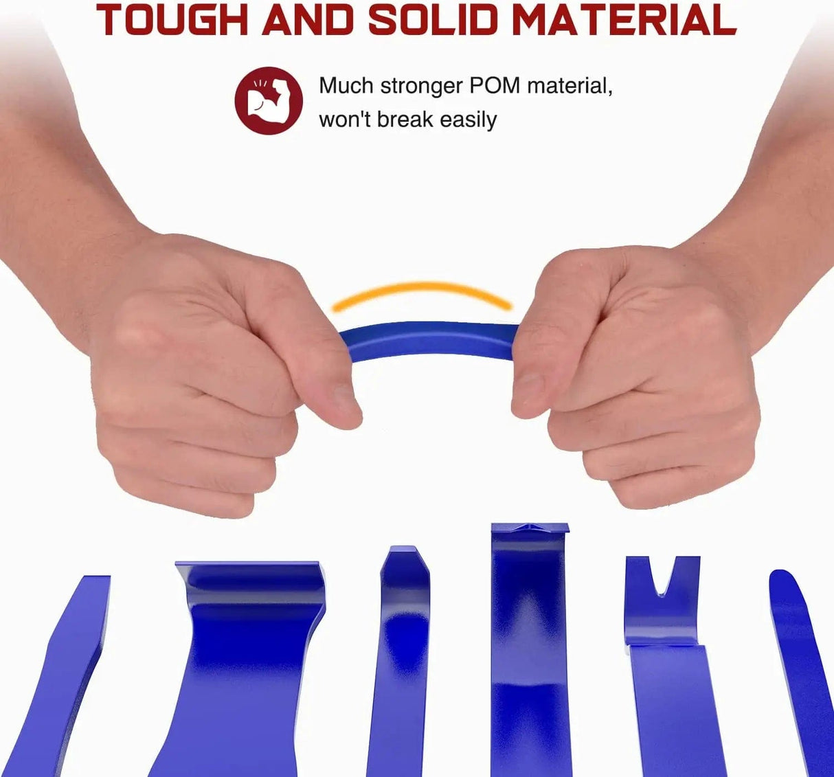 retainer clips 8 Pcs Auto Trim Removal Tool Set Blue